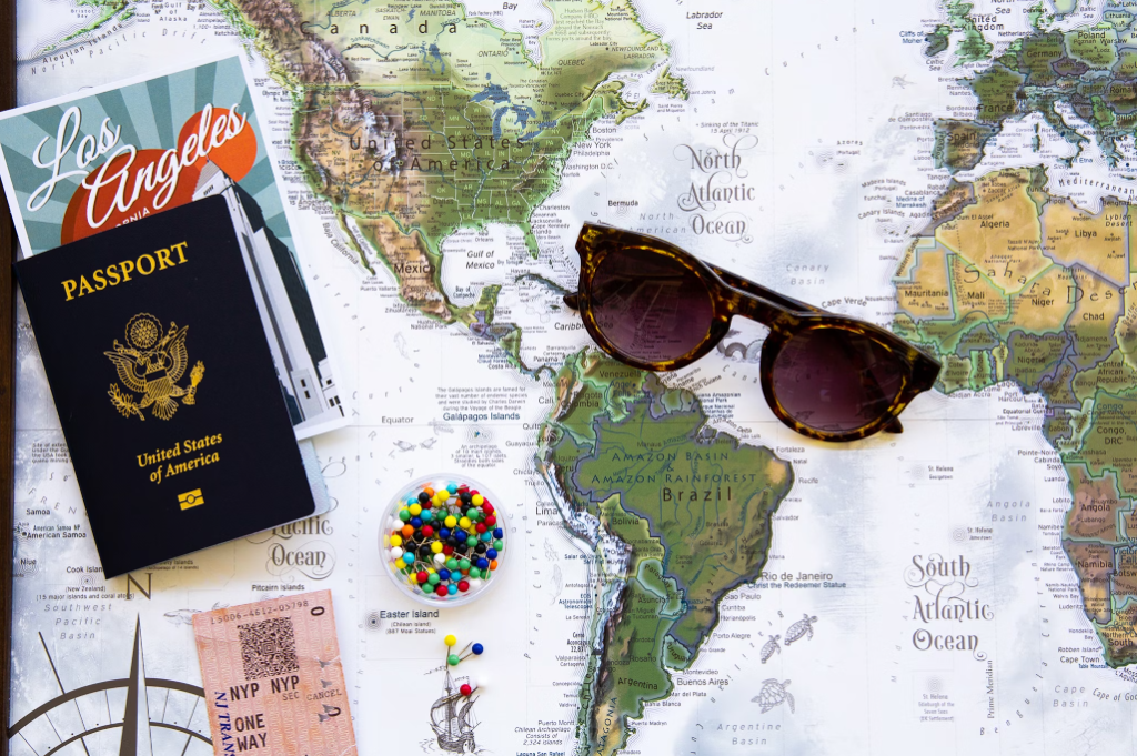 Passports for summer trips.