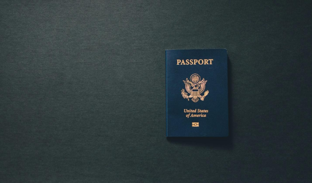 Passport of a newborn baby